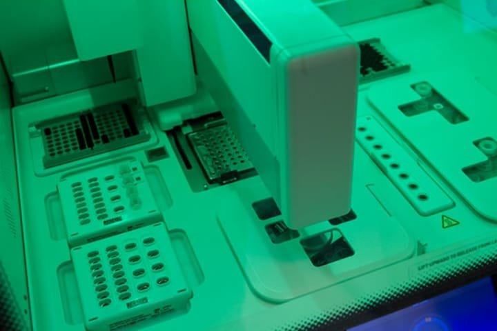 Automated DNA chip